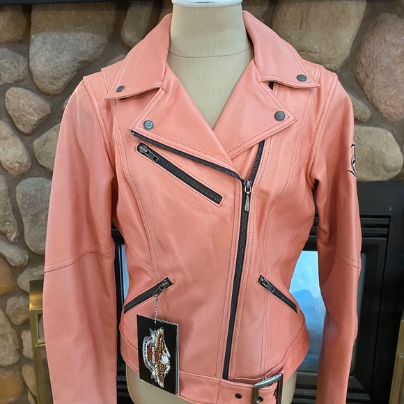 Women's Harley-Davidson Passion Diva Leather Jacket NWT - Picture 3 of 7